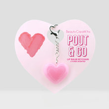 Cargar imagen en el visor de la galería, Beauty Creations Pout &amp; Go Lip Balm Keychain
