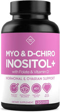 Cargar imagen en el visor de la galería, Myo &amp; D-Chiro Inositol + With Folate &amp; Vitamin D
