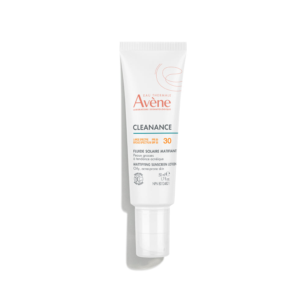 Avene Protector Solar Cleanance Mattifying Sunscreen Lotion SPF 30 100 mineral