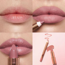 Cargar imagen en el visor de la galería, Charlotte Tilbury
Mini Pillow Talk Lipstick &amp; Liner Set
