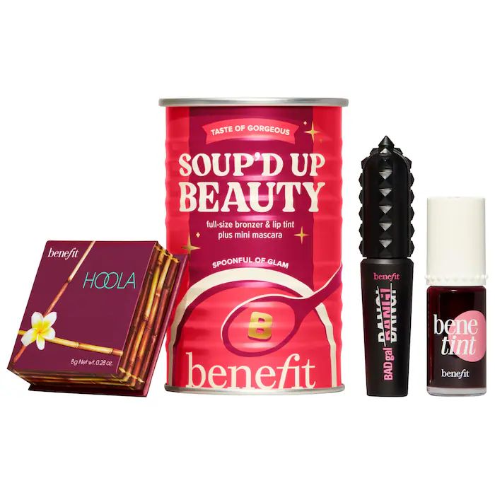 Benefit Cosmetics
Soup'd Up Beauty - Benetint, Hoola Bronzer and Mini BADgal BANG! Trio