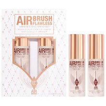 Cargar imagen en el visor de la galería, Charlotte Tilbury Mini Airbrush Flawless Setting Spray Duo Set
