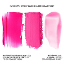 Cargar imagen en el visor de la galería, Patrick Ta x Barbie™ Blush Duo and Lip Plumper Set
