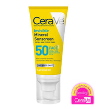Cargar imagen en el visor de la galería, Cerave Invisible Mineral Sunscreen SPF 50
