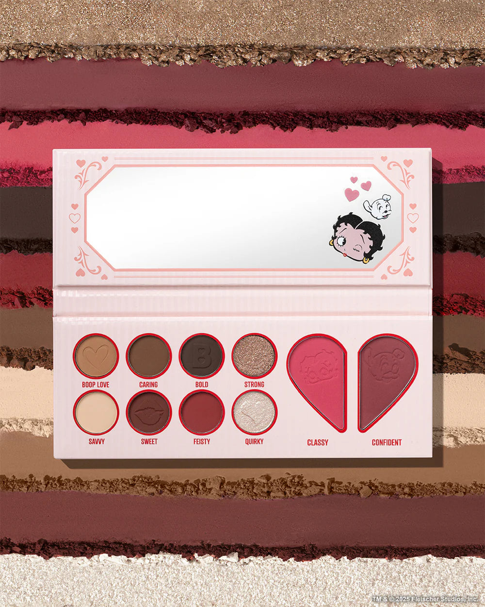 Beauty Creations Betty Boop Unafraid To Be Me Shadow \u0026 Face Palette Pa –  Nancy Jarufe Studio, image size:1000x1250