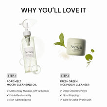Cargar imagen en el visor de la galería, Arencia Pore Melt Non-Comedogenic Double Cleansing Duo Gift Set for Acne-Prone Skin
