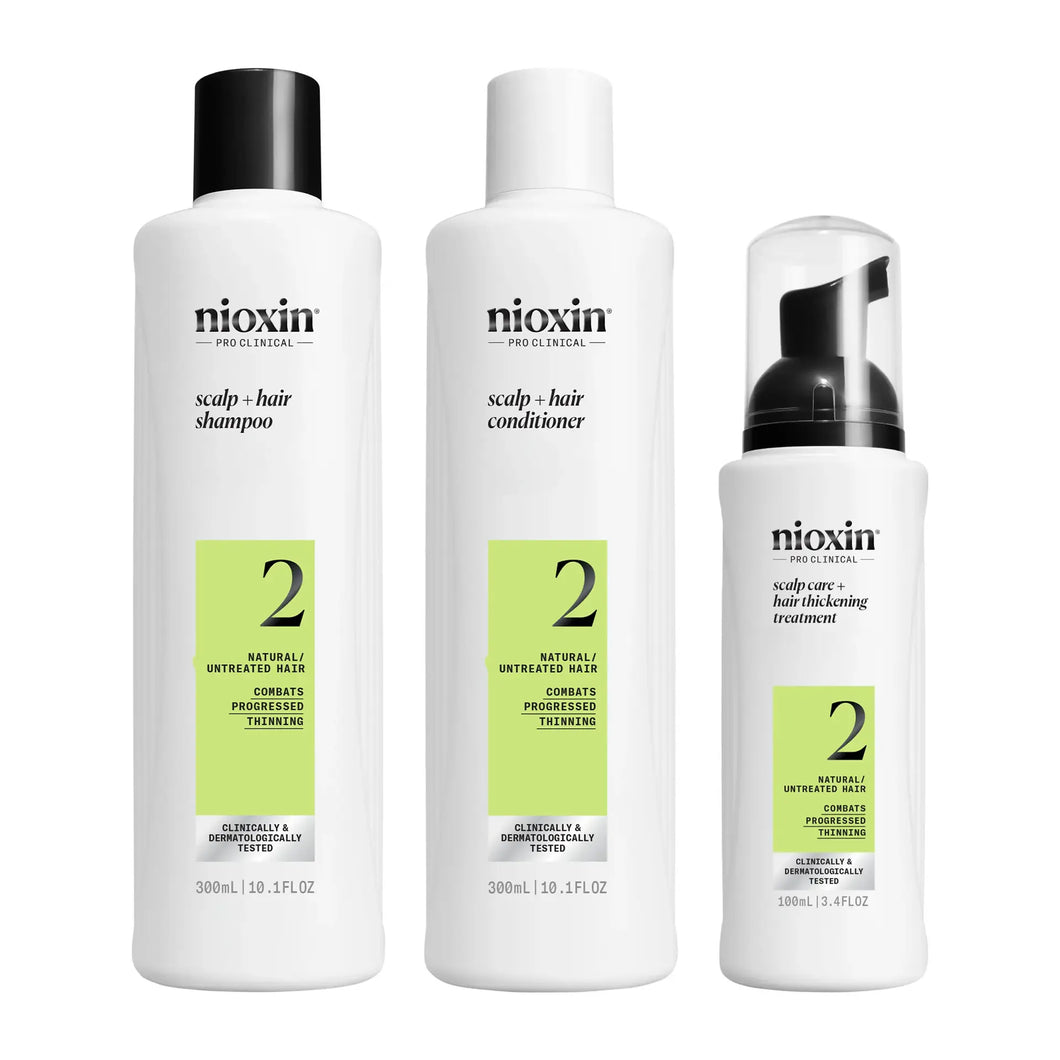 Nioxin 2 Scalp Care + Hair Thickening System