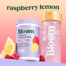 Cargar imagen en el visor de la galería, Bloom Nutrition Monohidrato de creatina frambuesa y limón
