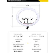 Cargar imagen en el visor de la galería, Ring Fill Light LJJ-22 Aro de Luz
