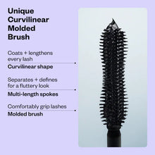 Cargar imagen en el visor de la galería, Kosas Soulgazer Lengthening Mascara + Lash Serum in 1 for Sensitive Eyes
