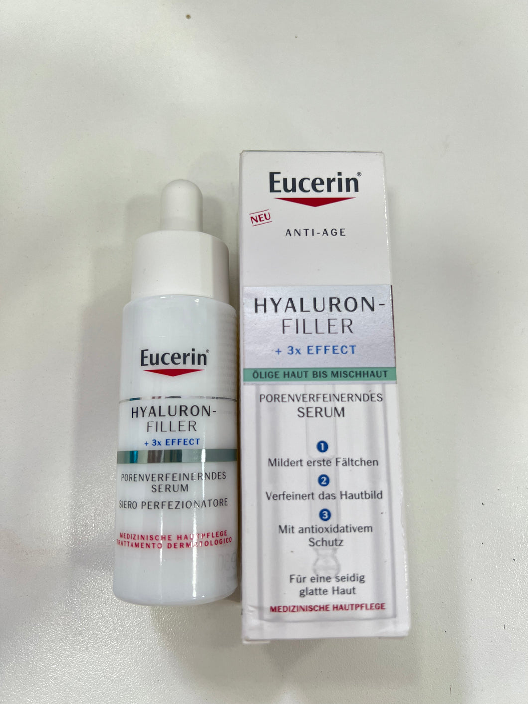 Eucerin Hyaluron Filler + 3x Effect Serum Suero afinador de la piel