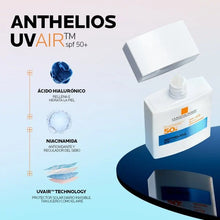 Cargar imagen en el visor de la galería, La Roche Posay Anthelios UV Air SPF 50+ Protector Solar Diario Ligero 40ml
