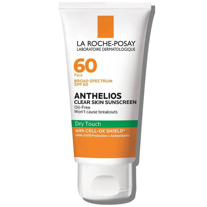 La Roche Posay Spf 60 Anthelios Clear Skin Sunscreen Dry Touch Protector Solar toque seco