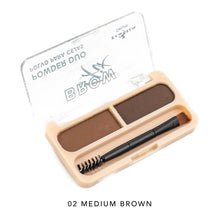 Cargar imagen en el visor de la galería, Italia Deluxe Brow Fix Powder Duo
