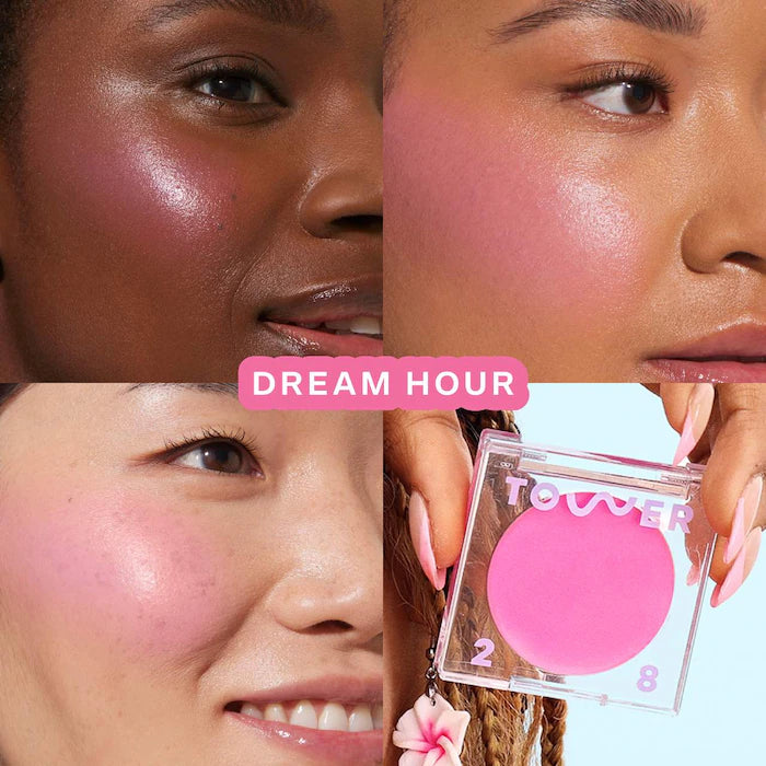 Tower 28 Beauty BeachPlease Lip + Cheek Dewy Cream Blush