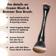 Cargar imagen en el visor de la galería, Elf Cream Blush &amp; Bronzer Duo Brush

