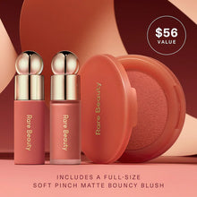 Cargar imagen en el visor de la galería, Rare Beauty Soft Pinch Cheek &amp; Lip Trio Makeup Gift Set
