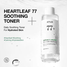 Cargar imagen en el visor de la galería, Anua Heartleaf 77 Soothing Toner
