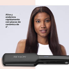 Cargar imagen en el visor de la galería, Revlon Fast Results Titanium Straightener Plancha para el cabello (Color azul)
