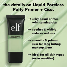 Cargar imagen en el visor de la galería, Elf Liquid Poreless Putty Primer + Cica
