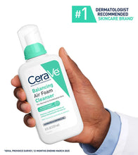Cargar imagen en el visor de la galería, Cerave Balancing Air Foam Cleanser Limpiador en espuma
