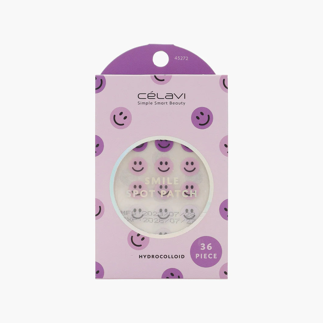 Célavi Smile Acne Pat Purpple Parches para acné