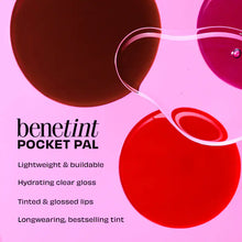 Cargar imagen en el visor de la galería, Benefit Cosmetics Benetint Pocket Pal Dual-Ended Longwear Lip Stain, Cheek Tint, and Gloss
