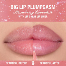 Cargar imagen en el visor de la galería, Charlotte Tilbury Big Lip Plumpgasm Plumping Lip Gloss “Strawberry Chocolate”
