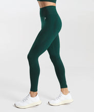 Cargar imagen en el visor de la galería, Gymshark Vital Seamless 2.0 Leggings Deep Teal Marl
