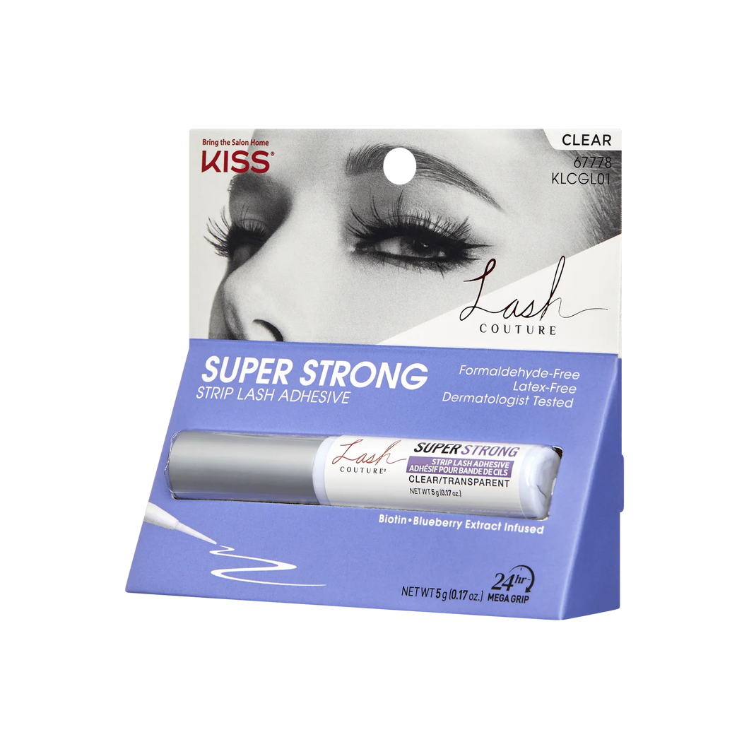 Kiss Pegamento Para pestañas Súper Strong Clear