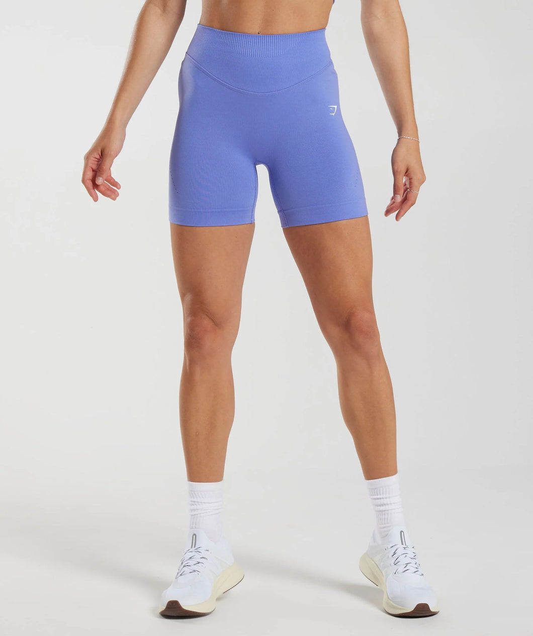 Gymshark Sweat Seamless Short grape blue