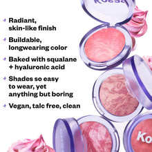 Cargar imagen en el visor de la galería, Kosas Blush is Life Baked Talc-Free Dimensional + Brightening Blush Rubor en polvo
