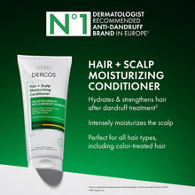 Cargar imagen en el visor de la galería, Vichy Dercos Hair + Scalp Moisturizing Conditioner Acondicionador para el cabello
