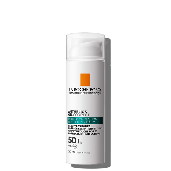 La Roche Posay Anthelios Oil Correct Spf 50+ Fotocorrección diaria para pieles grasas.
