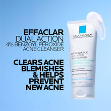 Cargar imagen en el visor de la galería, La Roche Posay Effaclar Duo Dual Action Acne Cleanser Limpiador Facial
