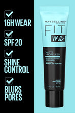 Cargar imagen en el visor de la galería, Maybelline Fit Me Matte + Poreless Mattifying Primer Sunscreen
