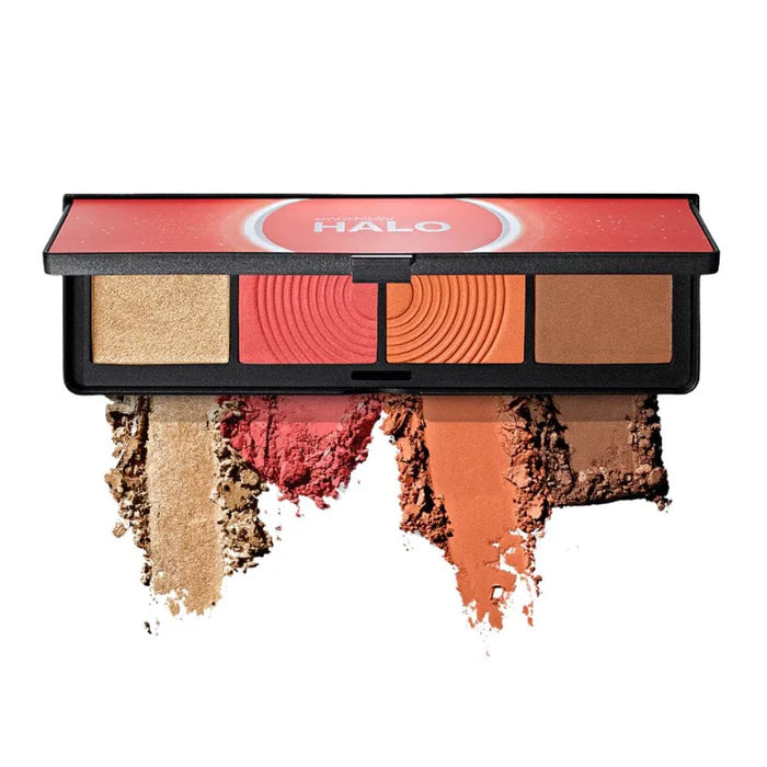 Smashbox HALO Sculpt & Glow Coral Saturation face palette