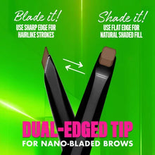 Cargar imagen en el visor de la galería, Nyx Blade &amp; Shade Lápiz de ceja
