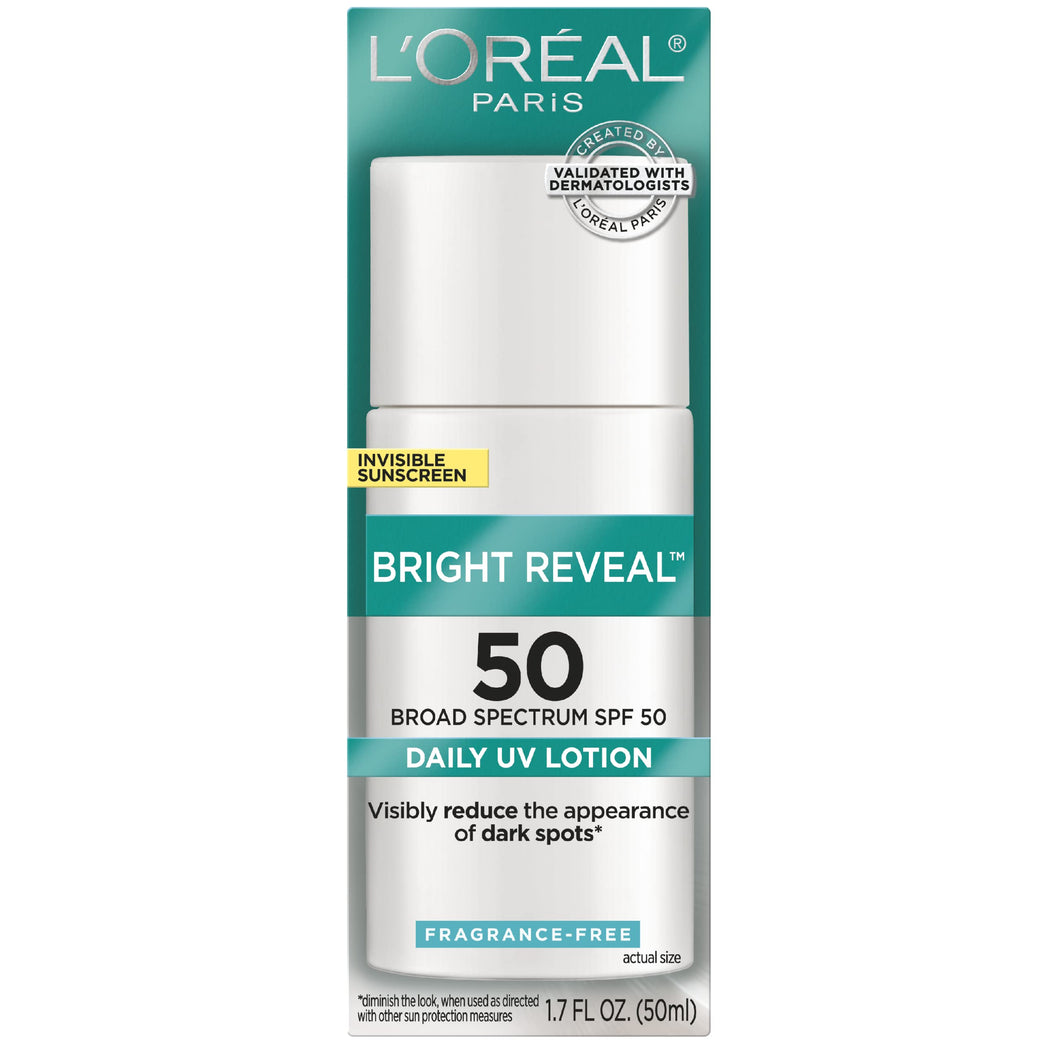 Loreal Bright Reveal Spf 50 Hidratante con protector solar