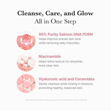 Cargar imagen en el visor de la galería, Medicube PDRN Pink Niacinamide Foaming Cleanser – 120 g
