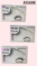 Cargar imagen en el visor de la galería, JLash 3D Faux Mink Pestañas postizas
