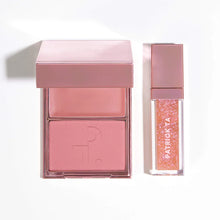 Cargar imagen en el visor de la galería, PATRICK TA Patrick&#39;s Glow and Gloss Set: Major Headlines Blush Duo and Lip Gloss Makeup Gift Set

