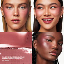 Cargar imagen en el visor de la galería, PATRICK TA Patrick&#39;s Glow and Gloss Set: Major Headlines Blush Duo and Lip Gloss Makeup Gift Set
