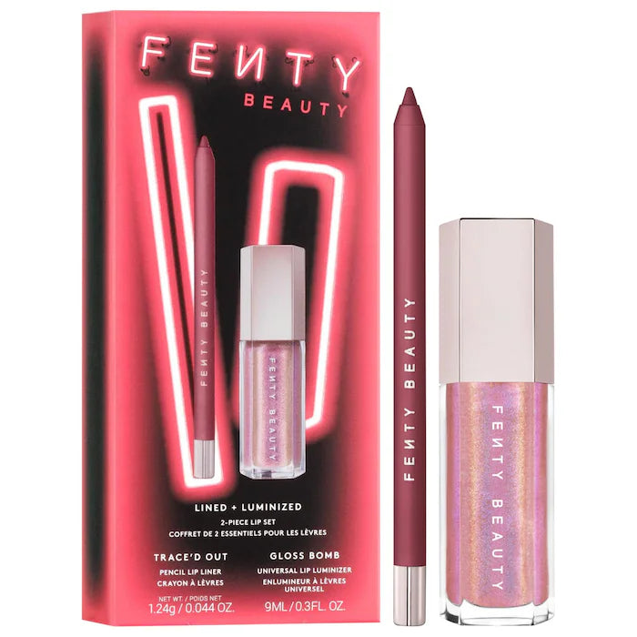 Fenty Beauty Lined + Luminized 2-Piece Lip Set