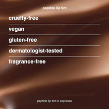 Cargar imagen en el visor de la galería, Rhode Peptide Lip Tint Nourishing Glaze Tono Espresso
