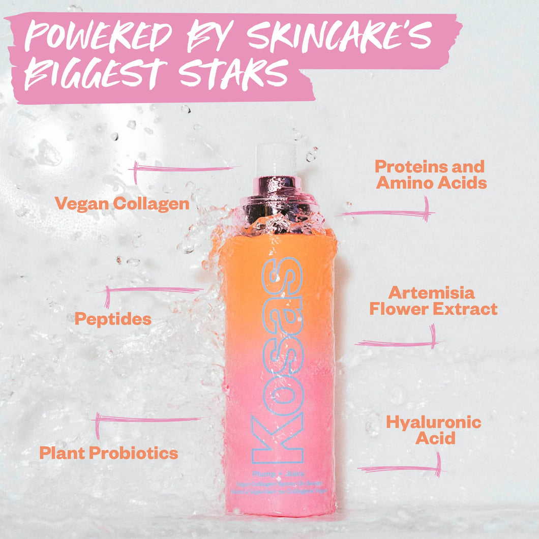 Kosas Plump + Juicy Vegan Collagen Spray on serum