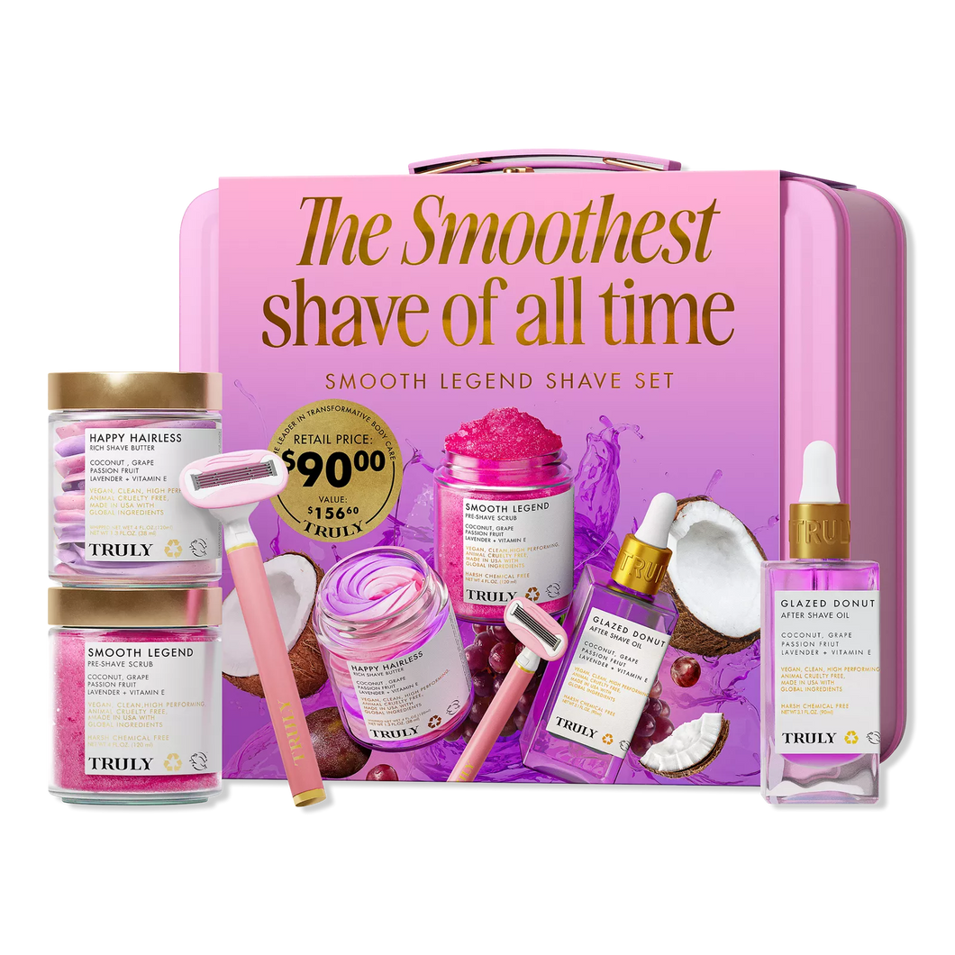 Truly The Smoothest Shave Of All Time Smooth Legend Shave Set