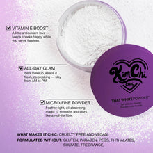 Cargar imagen en el visor de la galería, Kim Chi That White Powder Set &amp; Bake Polvos Sueltos
