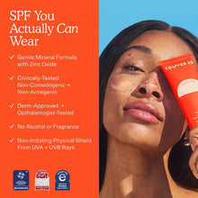 Cargar imagen en el visor de la galería, Tower 28 Beauty SOS FaceGuard SPF 30 Mineral Sunscreen
