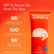 Cargar imagen en el visor de la galería, Tower 28 Beauty SOS FaceGuard SPF 30 Mineral Sunscreen
